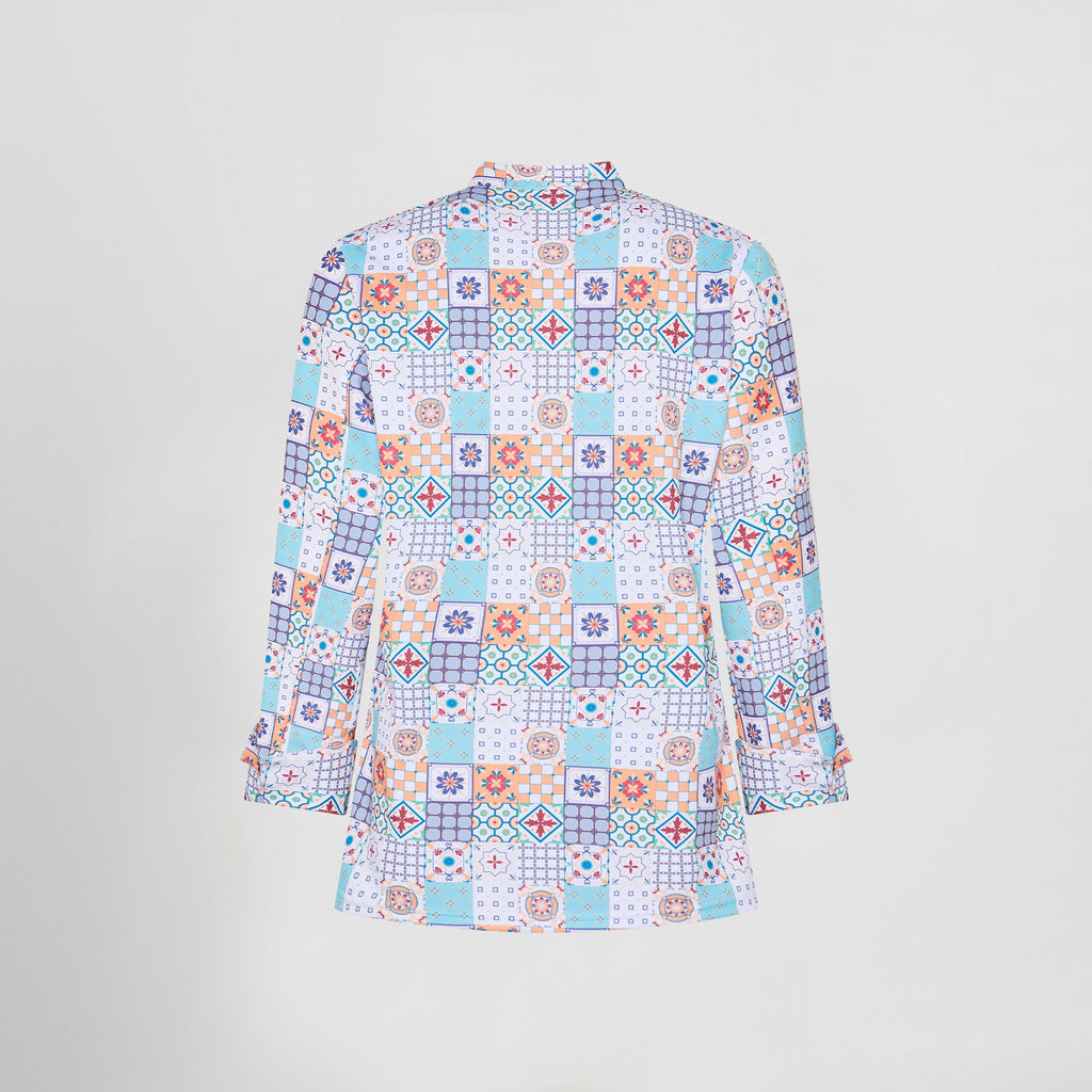 CHAQUETA COCINA UNISEX ESTAMPADA VAZQUEZ - Gary's