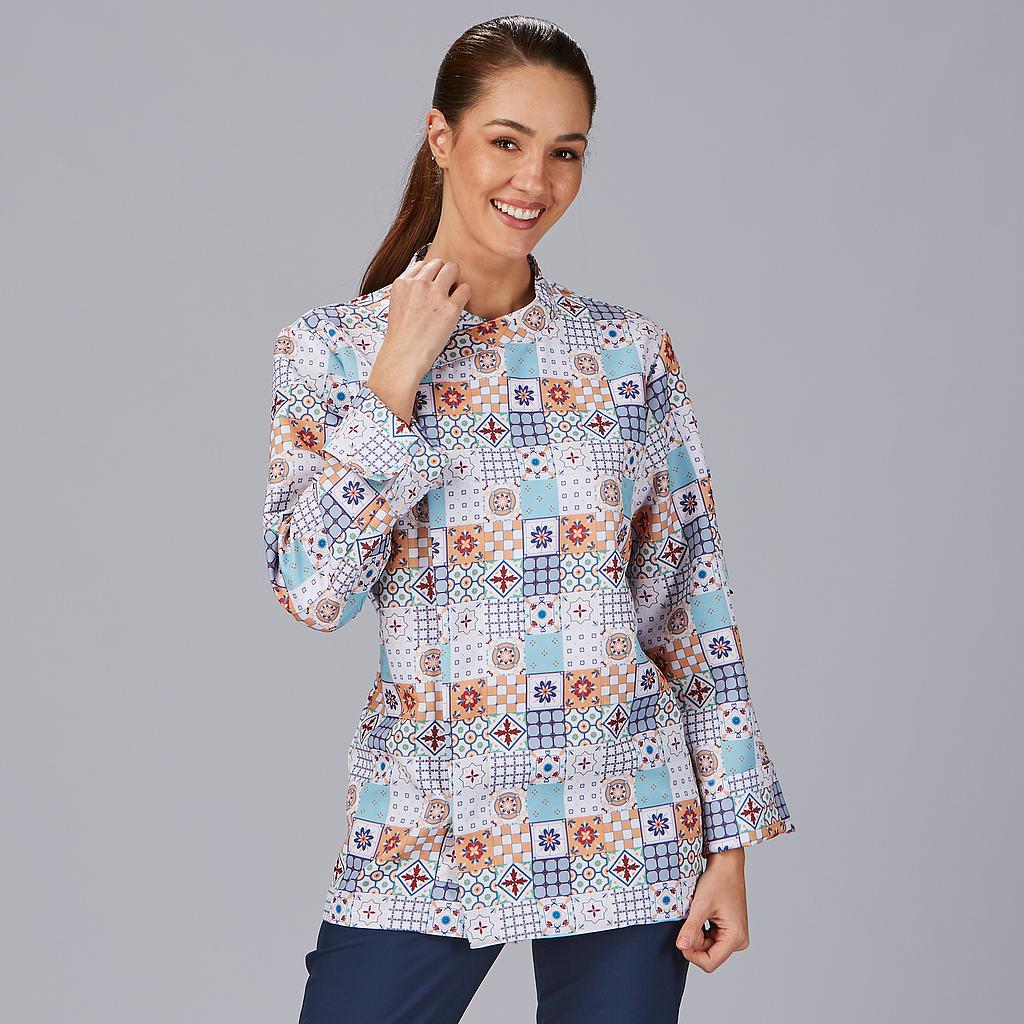 CHAQUETA COCINA UNISEX ESTAMPADA VAZQUEZ - Gary's