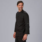 CHAQUETA COCINA HOMBRE SATEN ALGODON CUETO - Gary's