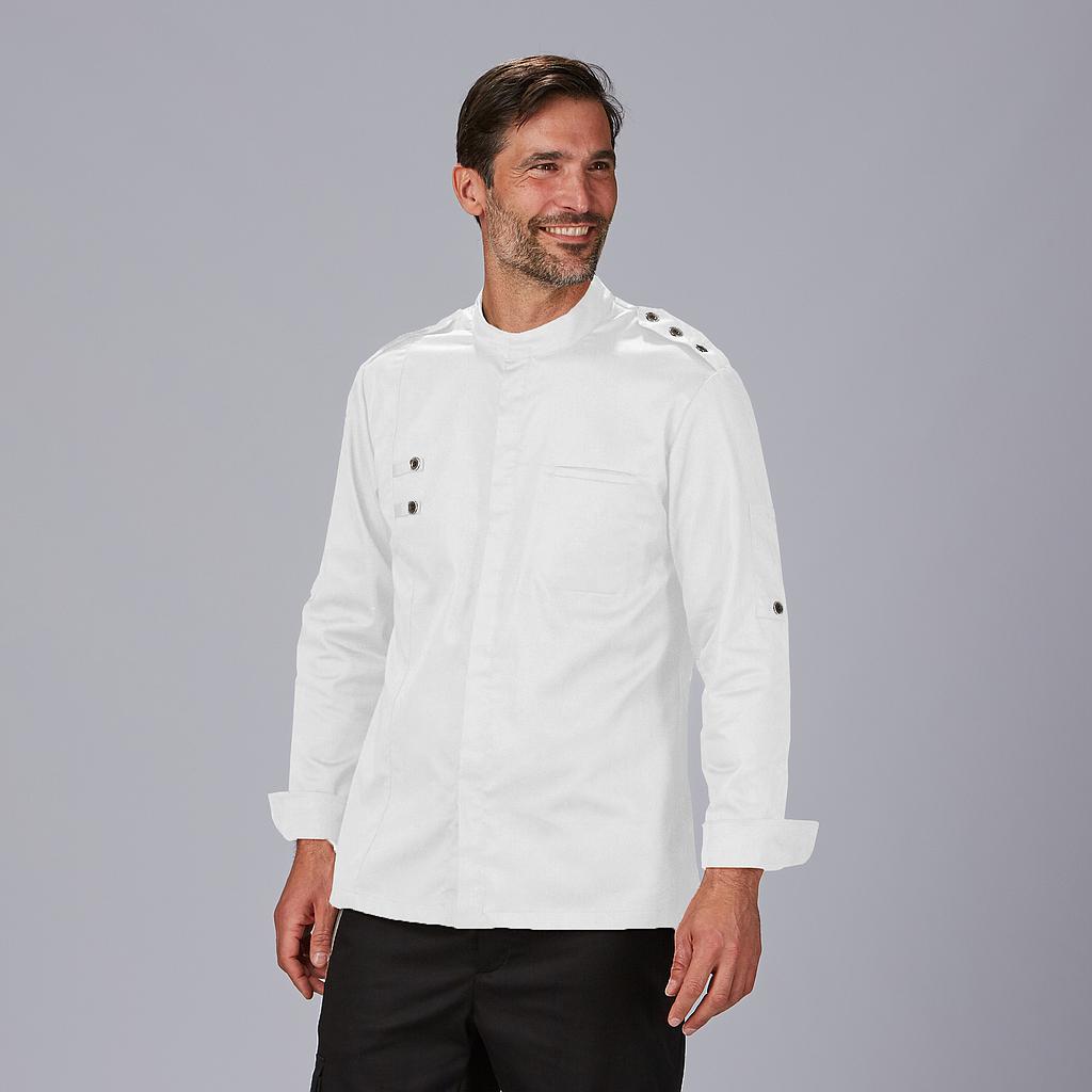 CHAQUETA COCINA HOMBRE SATEN ALGODON CUETO - Gary's
