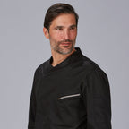 CHAQUETA COCINA UNISEX SATEN ALGODON VICO - Gary's