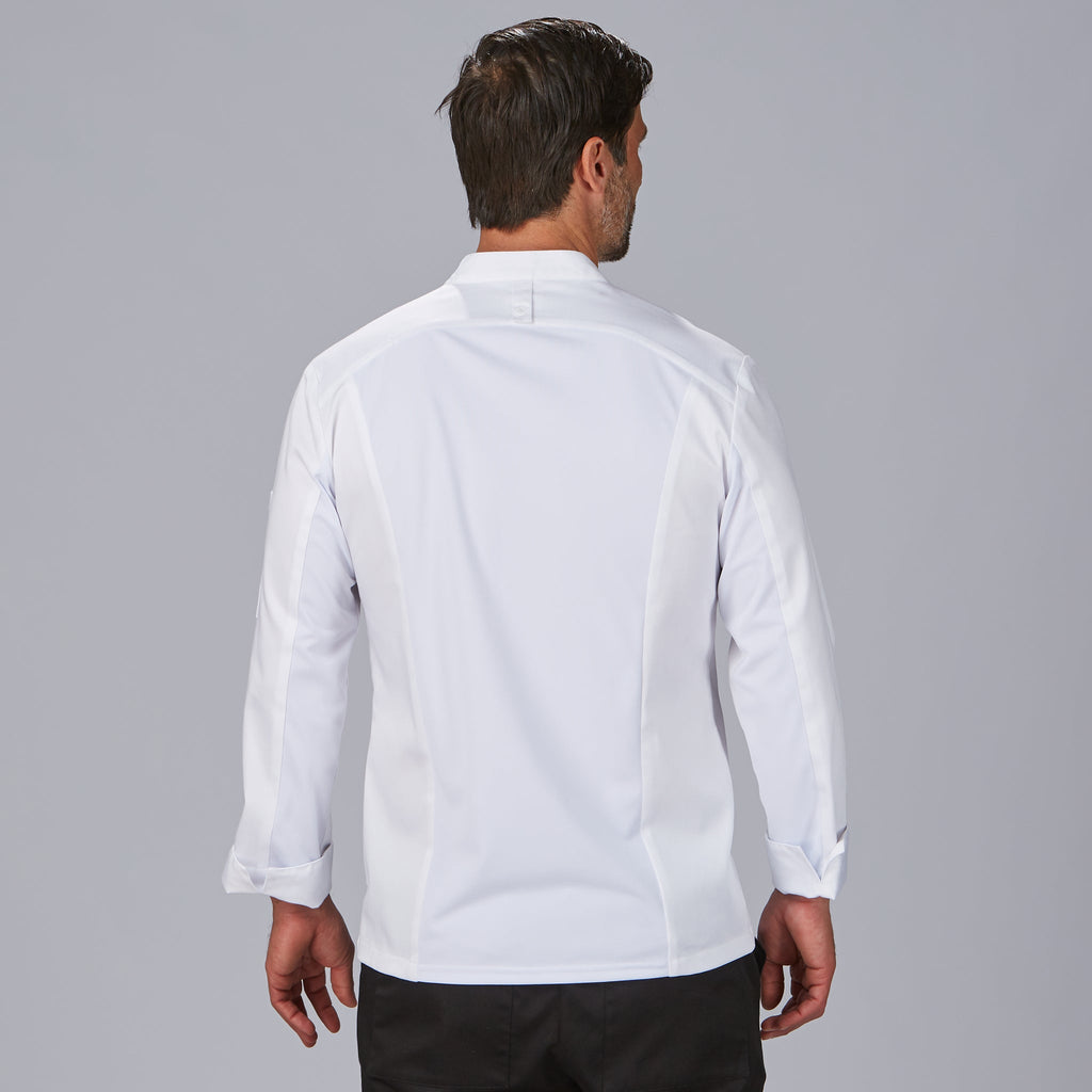 CHAQUETA COCINA UNISEX SATEN ALGODON VICO - Gary's