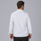 CHAQUETA COCINA UNISEX SATEN ALGODON VICO - Gary's