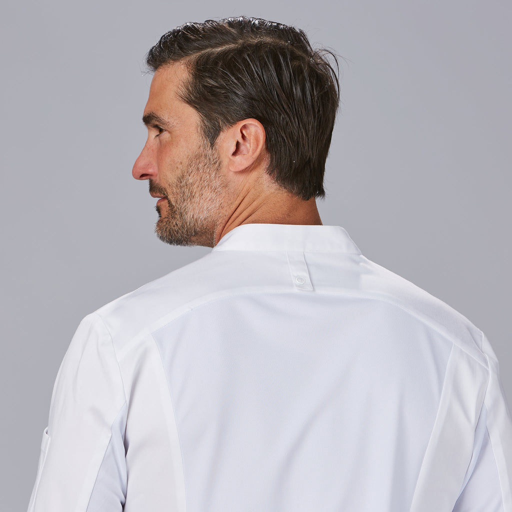 CHAQUETA COCINA UNISEX SATEN ALGODON VICO - Gary's