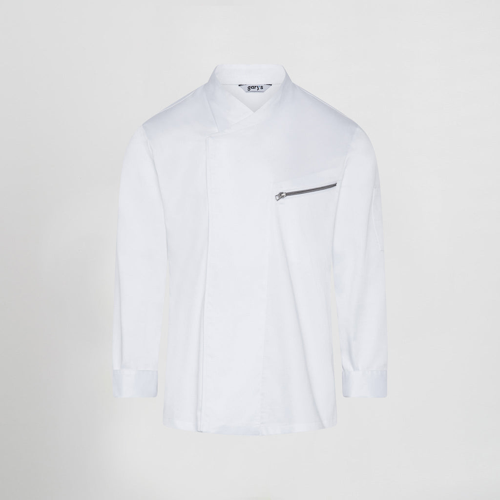 CHAQUETA COCINA UNISEX SATEN ALGODON VICO - Gary's