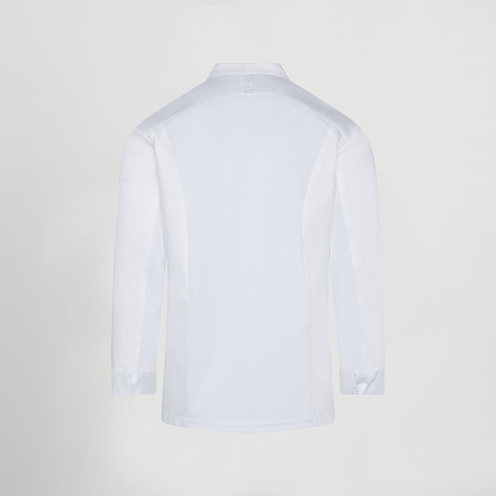 CHAQUETA COCINA UNISEX SATEN ALGODON VICO - Gary's