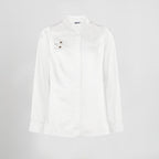 CHAQUETA COCINA MUJER SATEN ALGODON SOLA - Gary's
