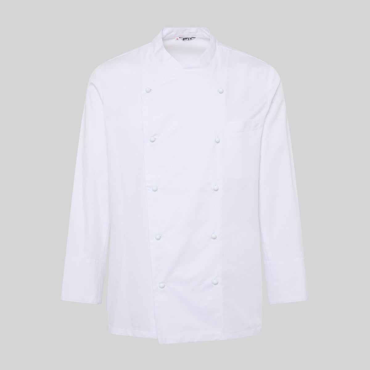 CHAQUETA COCINA UNISEX NAPOLES ANTIMANCHAS (TEFLON) M/L - Gary's