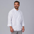 CHAQUETA COCINA UNISEX NAPOLES ANTIMANCHAS (TEFLON) M/L - Gary's