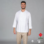 CHAQUETA COCINA UNISEX HARO TEJIDO RECICLADO Y ORGANICO KLOPMAN - Gary's