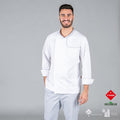 CHAQUETA COCINA HOMBRE OTERO TEJIDO RECICLADO Y ORGANICO KLOPMAN - Gary's