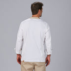 CHAQUETA COCINA HOMBRE OTERO TEJIDO RECICLADO Y ORGANICO KLOPMAN - Gary's