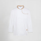 CHAQUETA COCINA HOMBRE OTERO TEJIDO RECICLADO Y ORGANICO KLOPMAN - Gary's