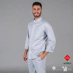 CHAQUETA COCINA UNISEX BELTRAN TEJIDO RECICLADO Y ORGANICO KLOPMAN - Gary's