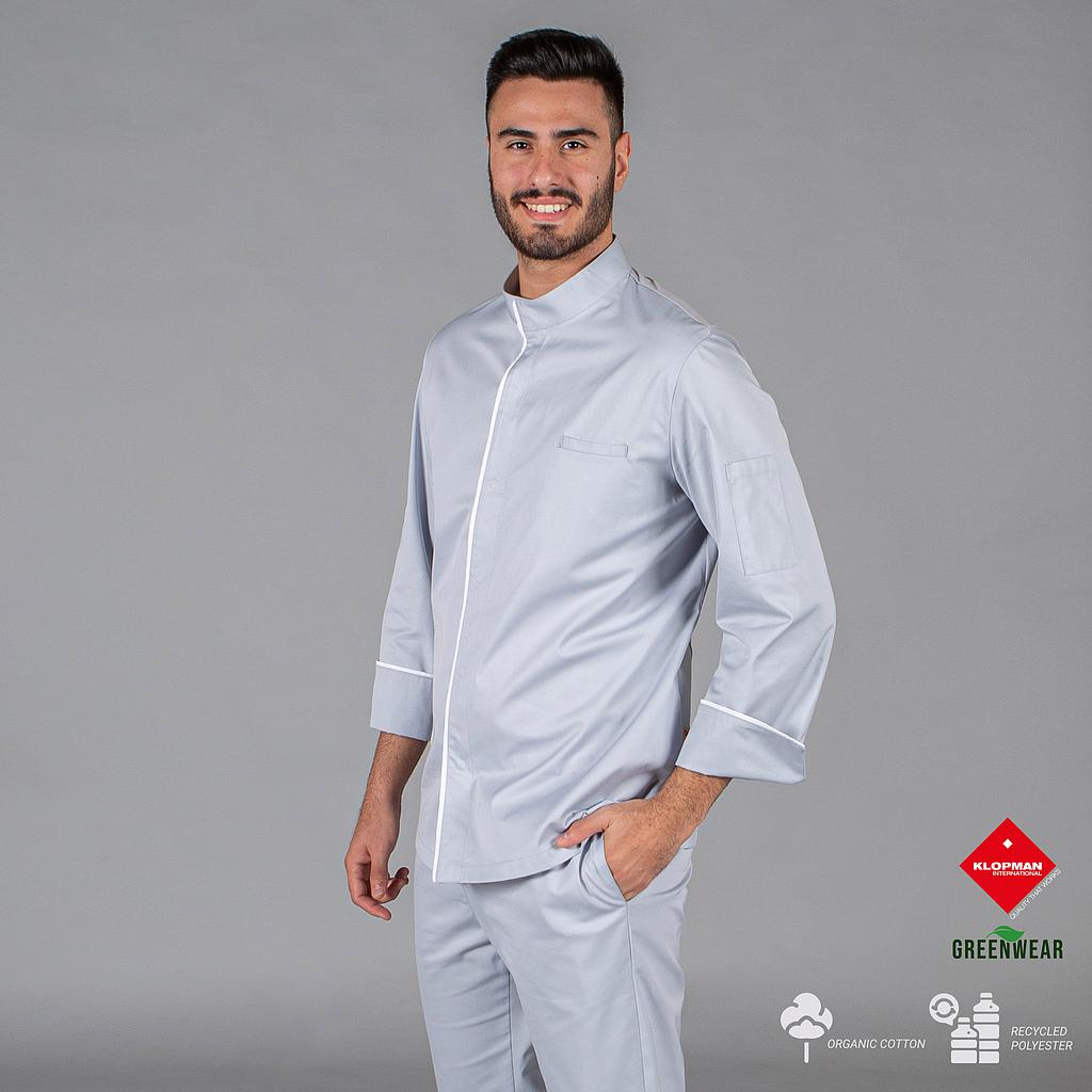 CHAQUETA COCINA UNISEX BELTRAN TEJIDO RECICLADO Y ORGANICO KLOPMAN - Gary's