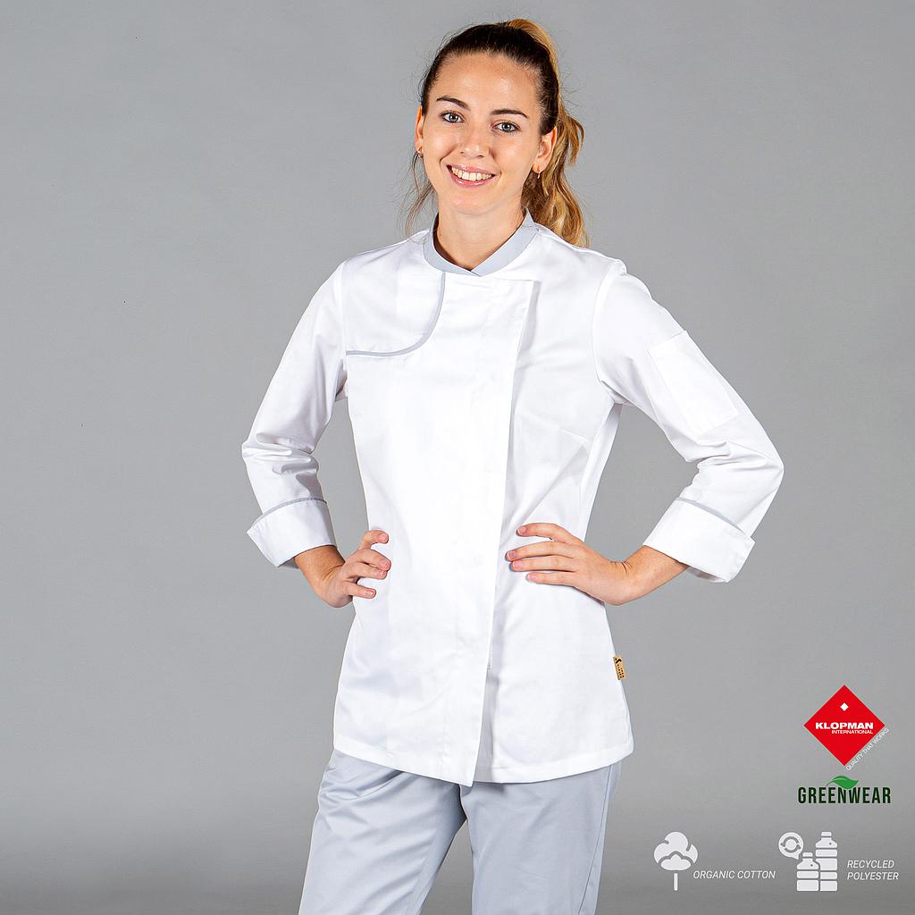 CHAQUETA COCINA MUJER ANAYA TEJIDO RECICLADO Y ORGANICO KLOPMAN - Gary's