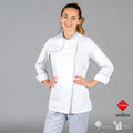 CHAQUETA COCINA MUJER ANAYA TEJIDO RECICLADO Y ORGANICO KLOPMAN - Gary's