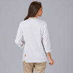 CHAQUETA COCINA MUJER ANAYA TEJIDO RECICLADO Y ORGANICO KLOPMAN - Gary's