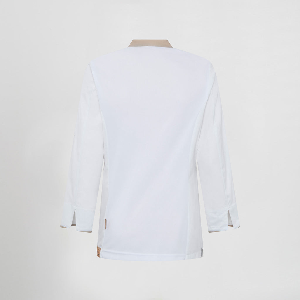 CHAQUETA COCINA MUJER ANAYA TEJIDO RECICLADO Y ORGANICO KLOPMAN - Gary's