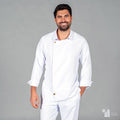 CHAQUETA COCINA UNISEX ARIAS TEJIDO RECICLADO MICROFIBRA - Gary's