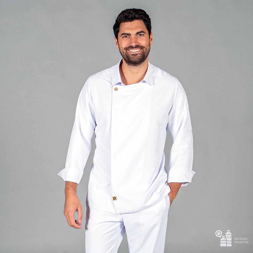 CHAQUETA COCINA UNISEX ARIAS TEJIDO RECICLADO MICROFIBRA - Gary's