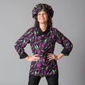 CHAQUETA COCINA UNISEX BERENJENAS - Gary's