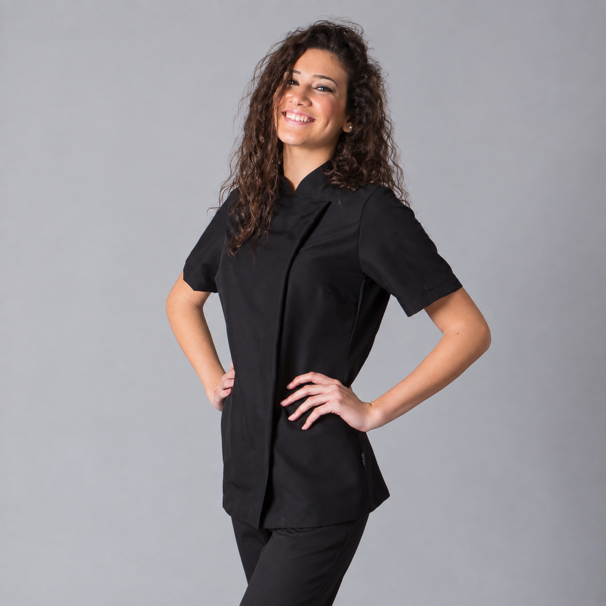 CHAQUETA COCINA MUJER PAZ M/C