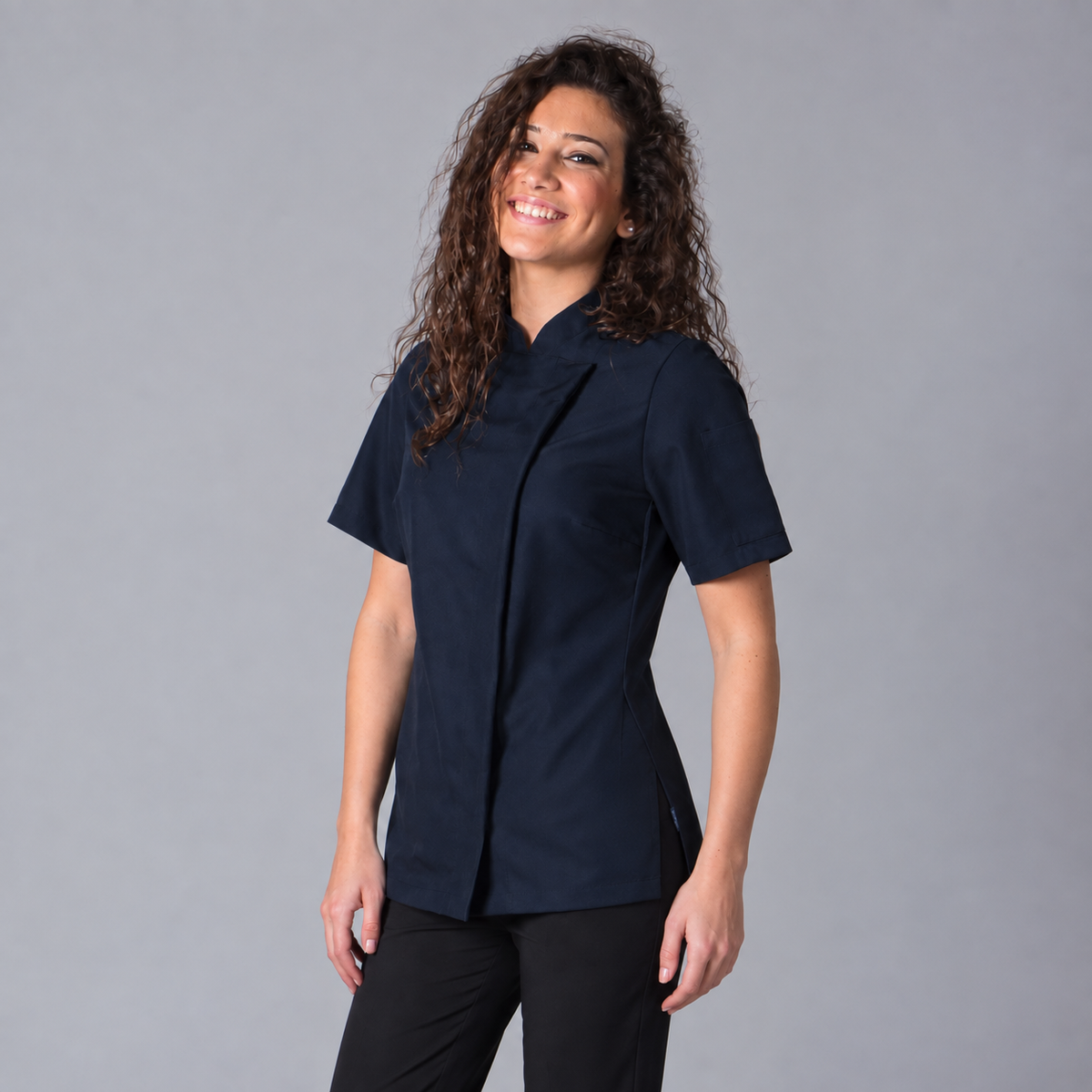 CHAQUETA COCINA MUJER PAZ M/C