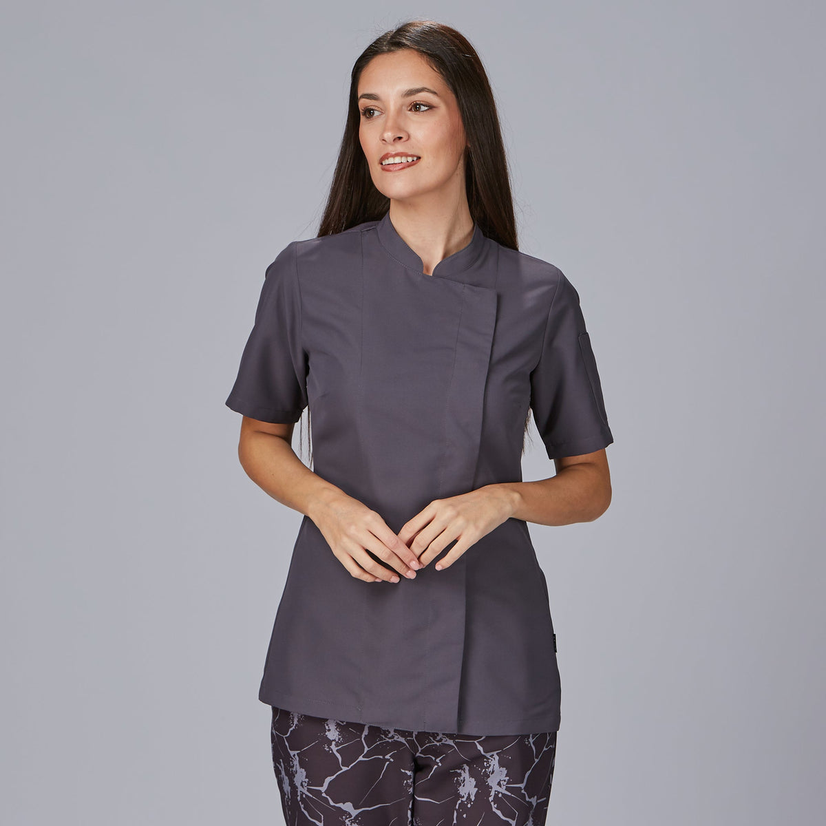 CHAQUETA COCINA MUJER PAZ M/C