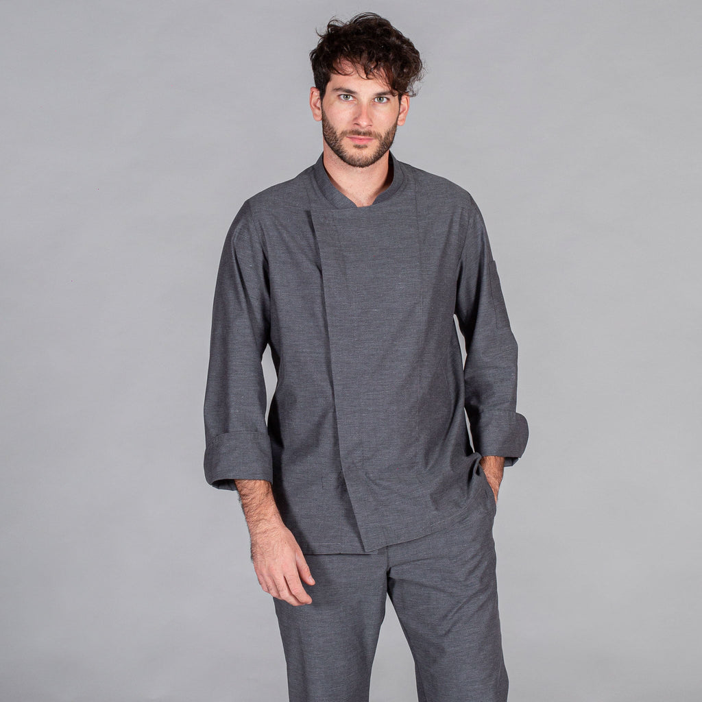 CHAQUETA COCINA UNISEX SILVA - Gary's