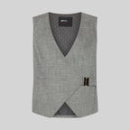 CHALECO MUJER HEBILLA CHEVIOT - Gary's