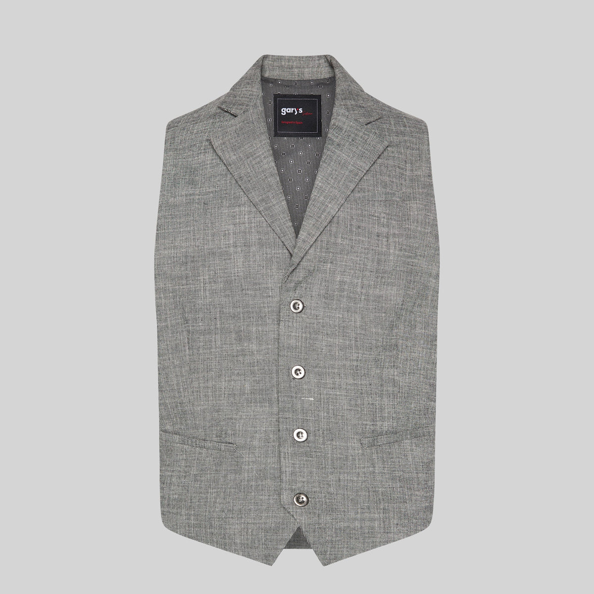 CHALECO HOMBRE SOLAPA CHEVIOT - Gary's