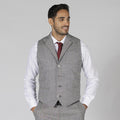 CHALECO HOMBRE SOLAPA CHEVIOT - Gary's