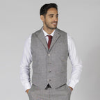 CHALECO HOMBRE SOLAPA CHEVIOT - Gary's