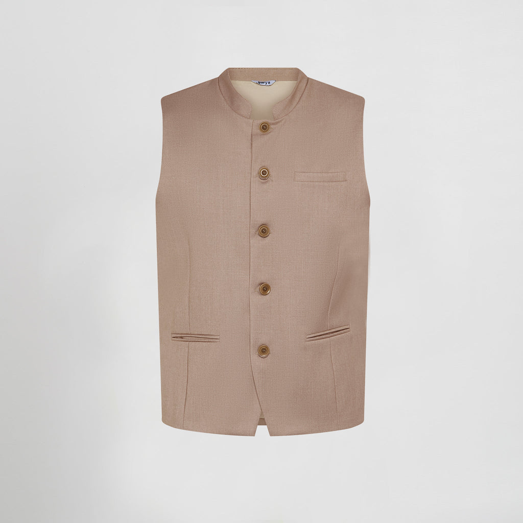 CHALECO HOMBRE CUELLO MAO GIRON - Gary's