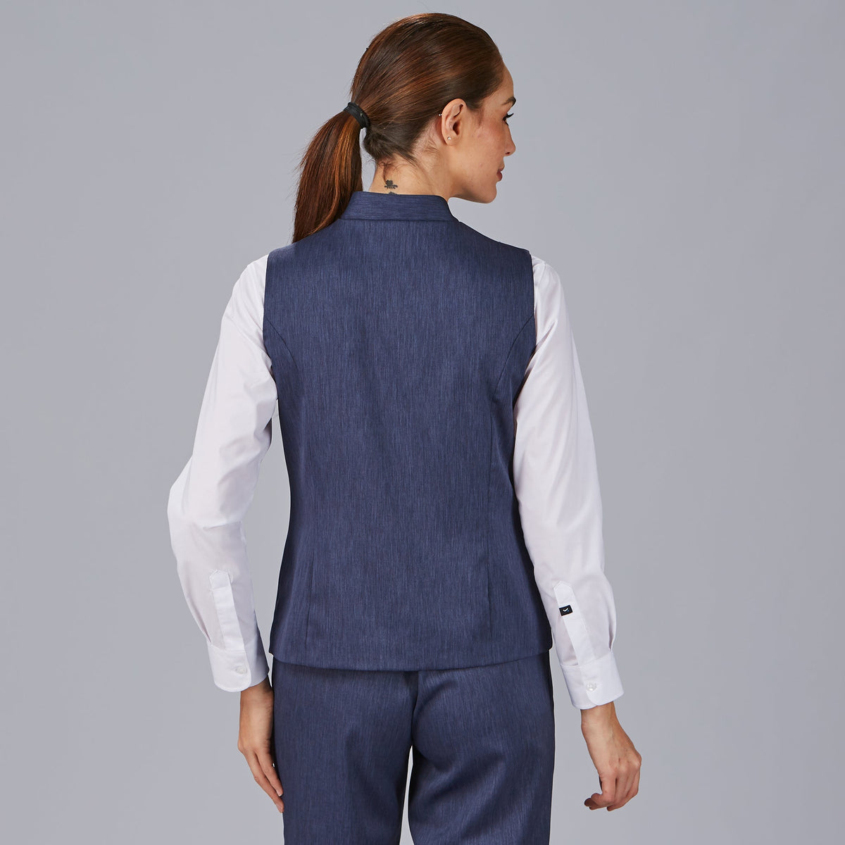 CHALECO MUJER CUELLO MAO LUJAN - Gary's