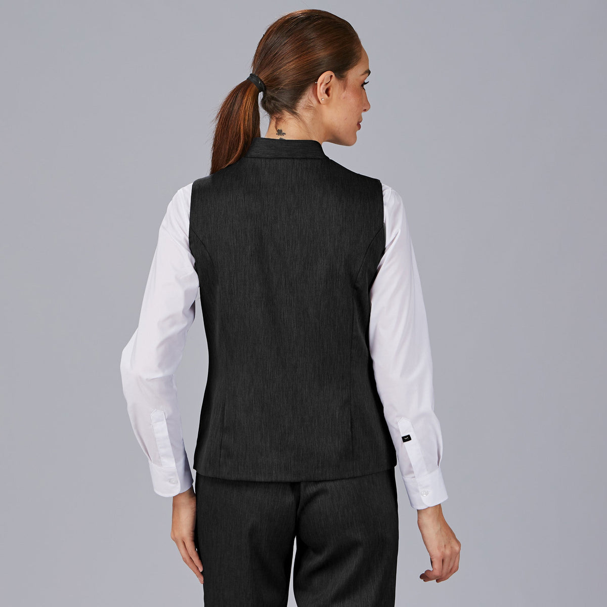 CHALECO MUJER CUELLO MAO CARRASCO - Gary's