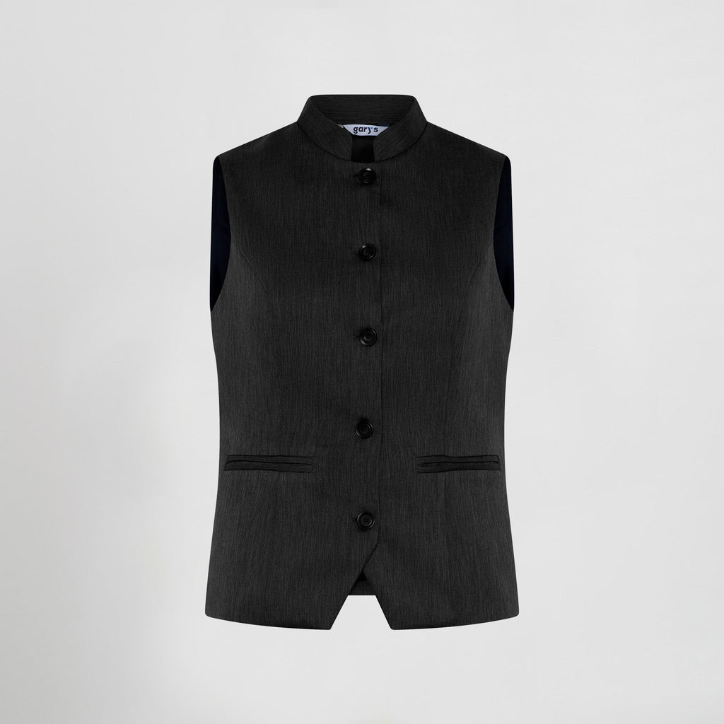 CHALECO MUJER CUELLO MAO CARRASCO - Gary's
