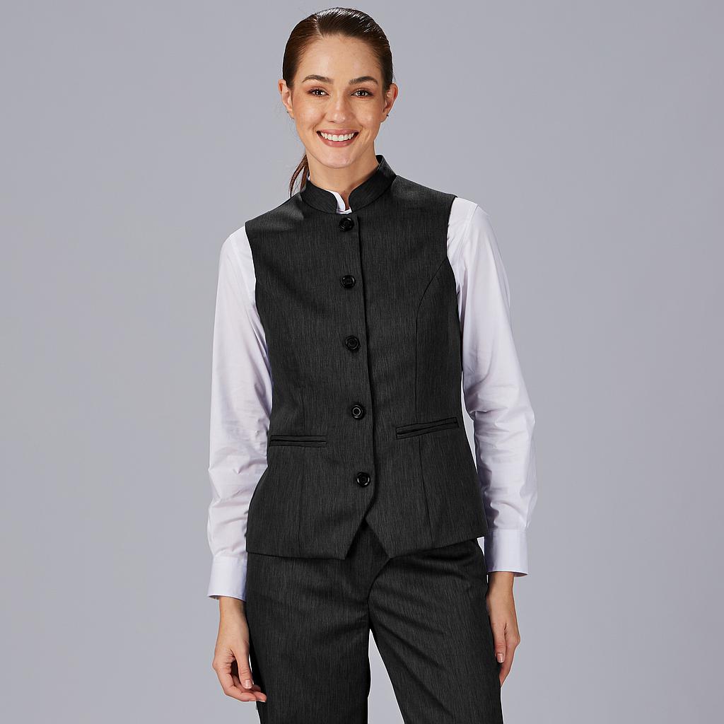 CHALECO MUJER CUELLO MAO CARRASCO - Gary's