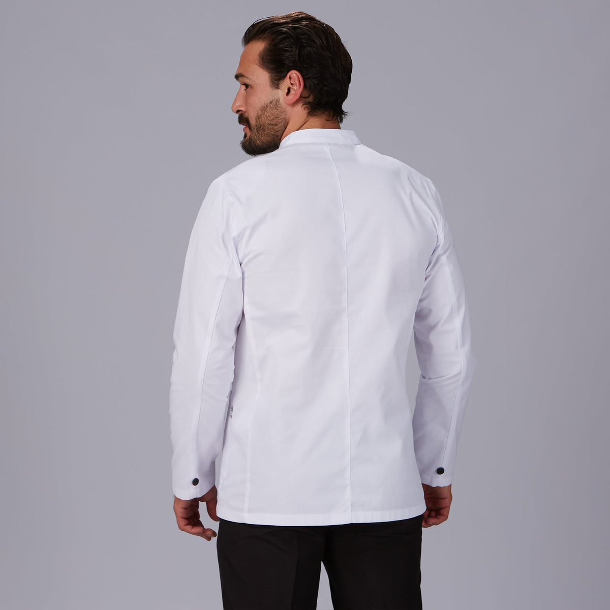CHAQUETA HOMBRE CUELLO MAO BLANCA - Gary's
