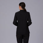 CHAQUETA MUJER MAO NEGRA BOTON DORADO - Gary's