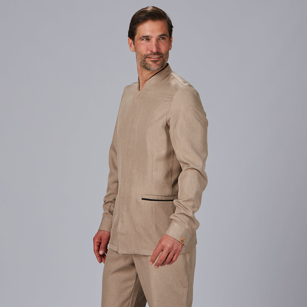 CHAQUETA HOMBRE DUARTE TEJIDO RECICLADO - Gary's