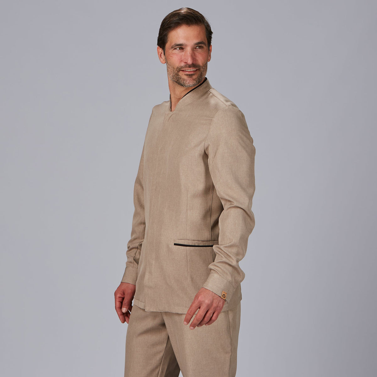 CHAQUETA HOMBRE DUARTE TEJIDO RECICLADO - Gary's