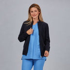 CARDIGAN MUJER PUNTO GRUESO CON CREMALLERA