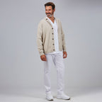 CARDIGAN CUELLO SOLAPA ABOTONADO HOMBRE