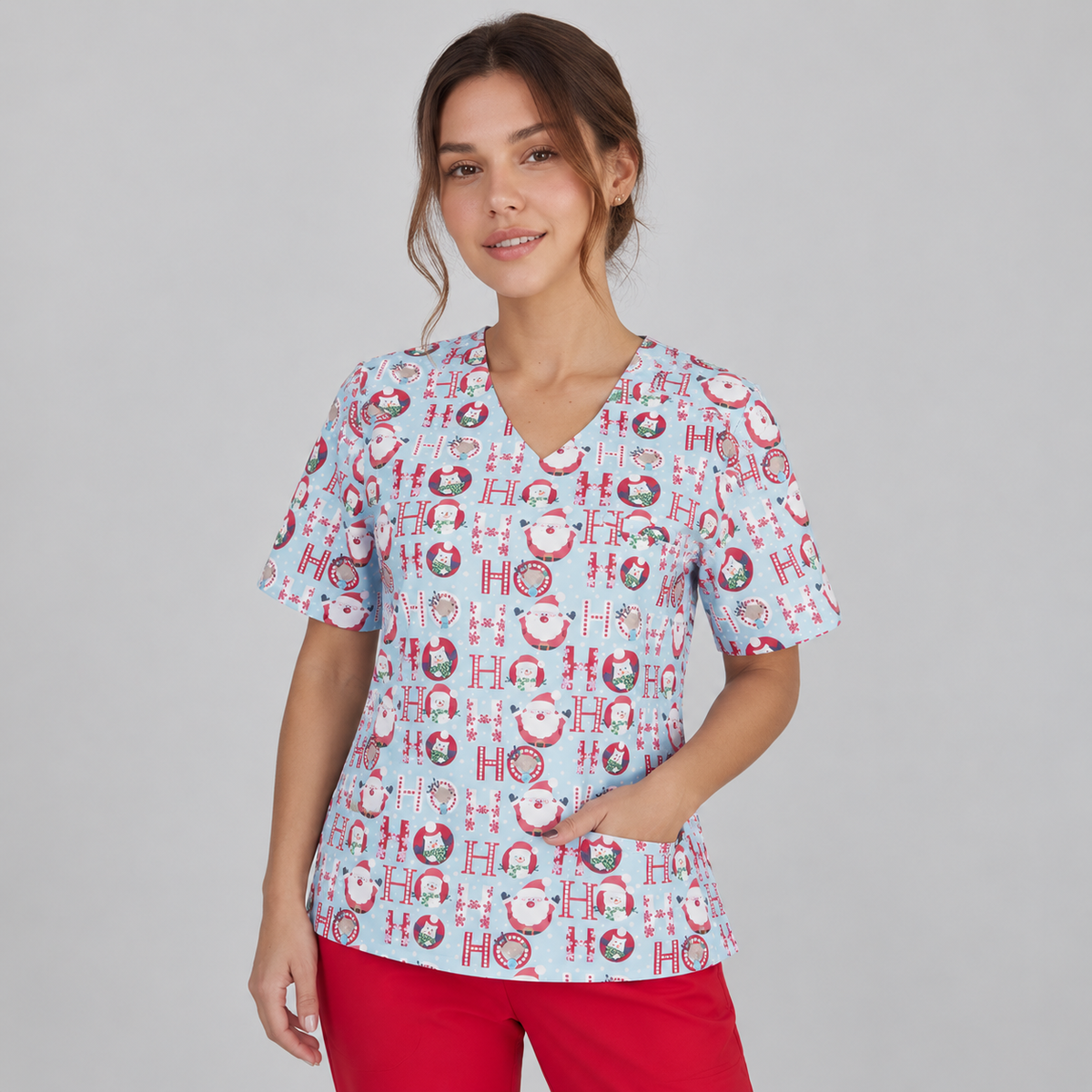 BLUSA UNISEX NAVIDAD SANTAS