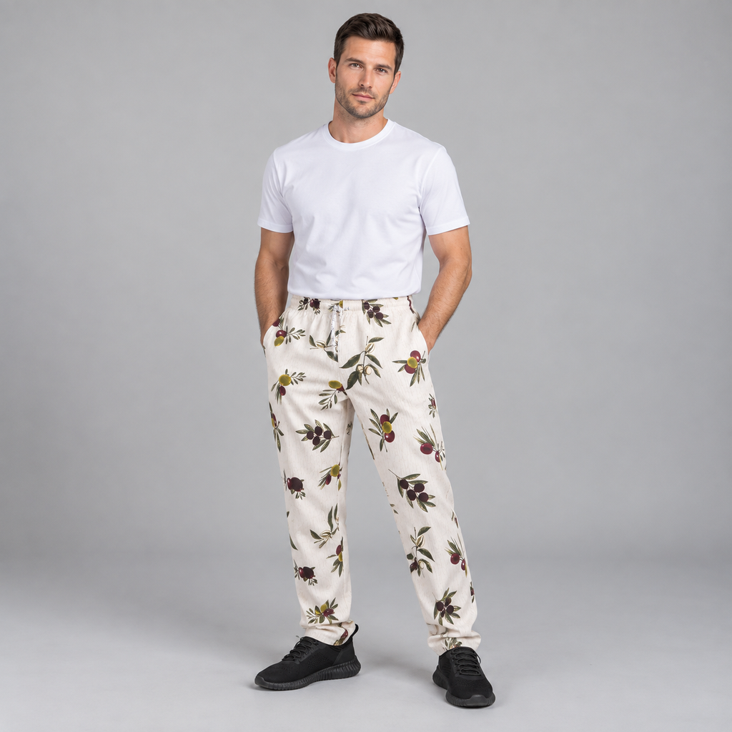 PANTALON COCINA UNISEX GOMA+CORDON EXTERIOR