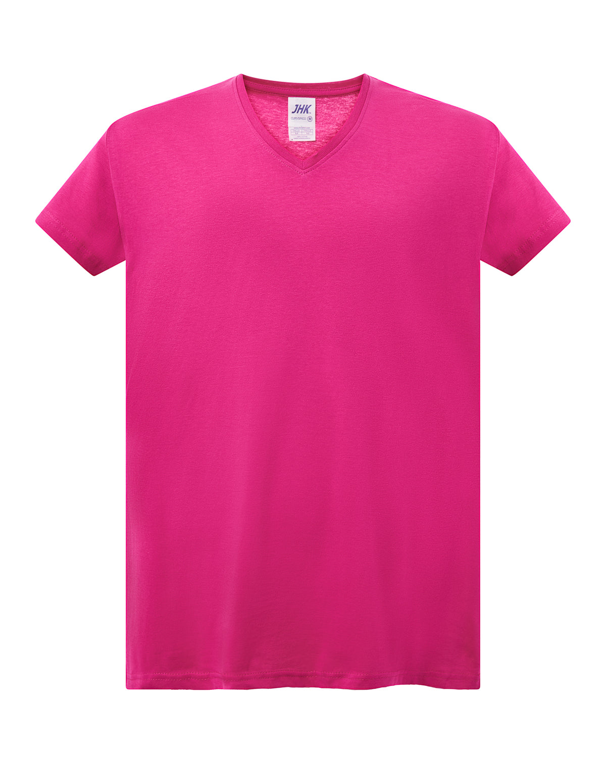 Camiseta Curves cuello de pico de mujer JHK