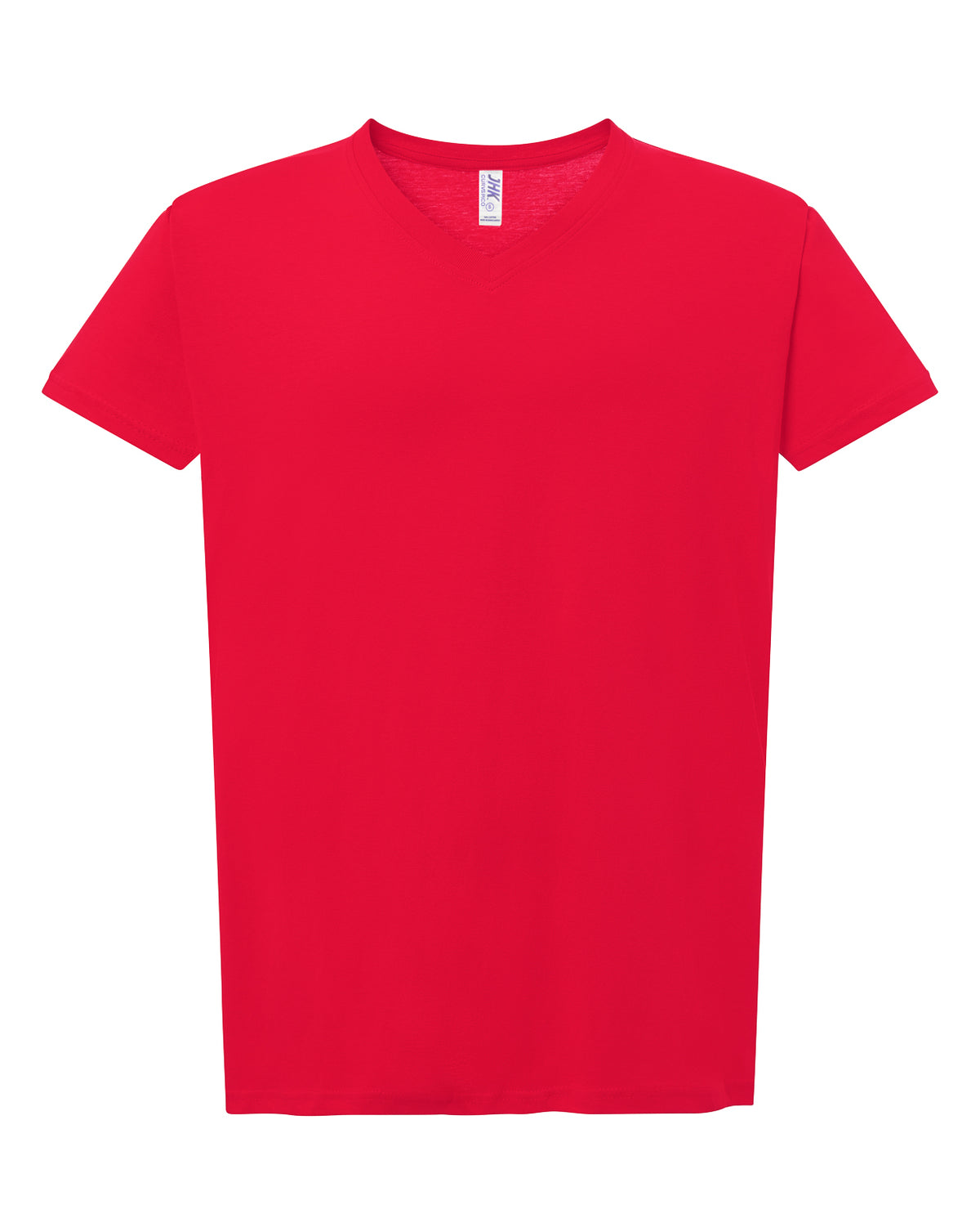 Camiseta Curves cuello de pico de mujer JHK