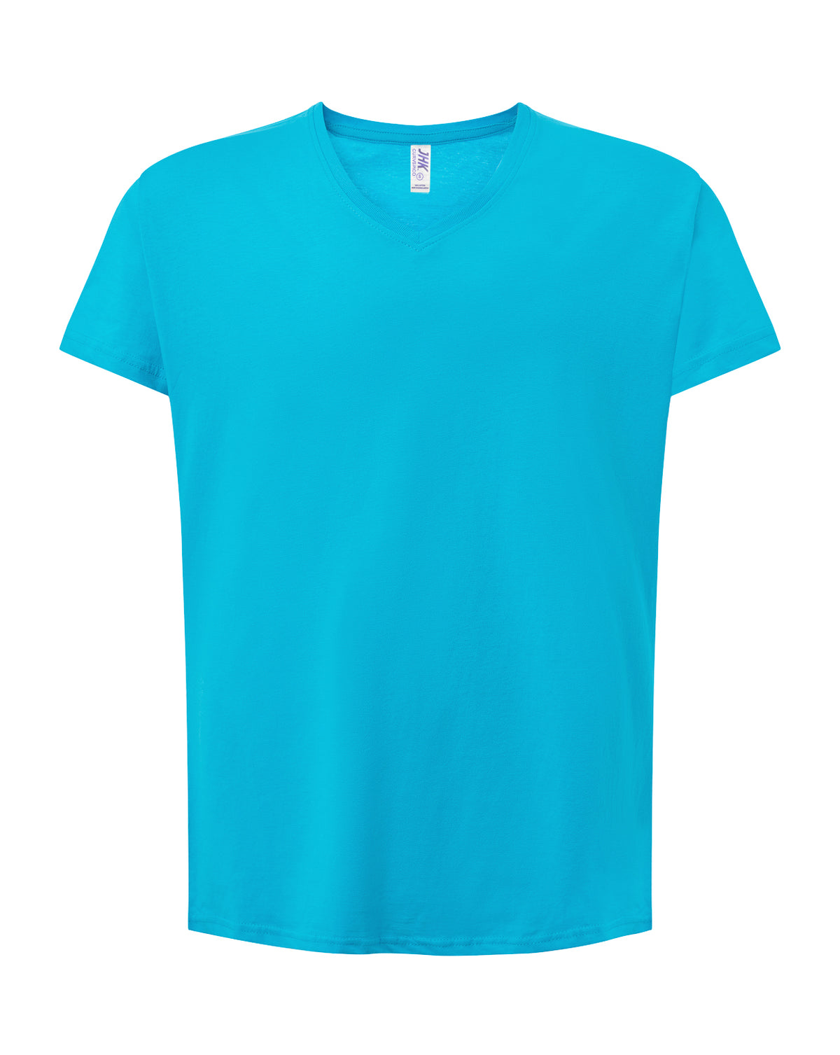 Camiseta Curves cuello de pico de mujer JHK